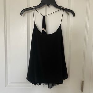 Free People Black Tank Top